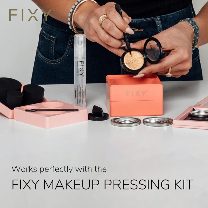 FIXY Makeup Repair Spray - 4oz Solution to Restore Pressed Powders, Eyeshadow, Blush, Bronzer & Highlighter | Vegan, Fragrance-Free, Paraben-Free | Ideal for Makeup Artists & Eco-Conscious Beauty