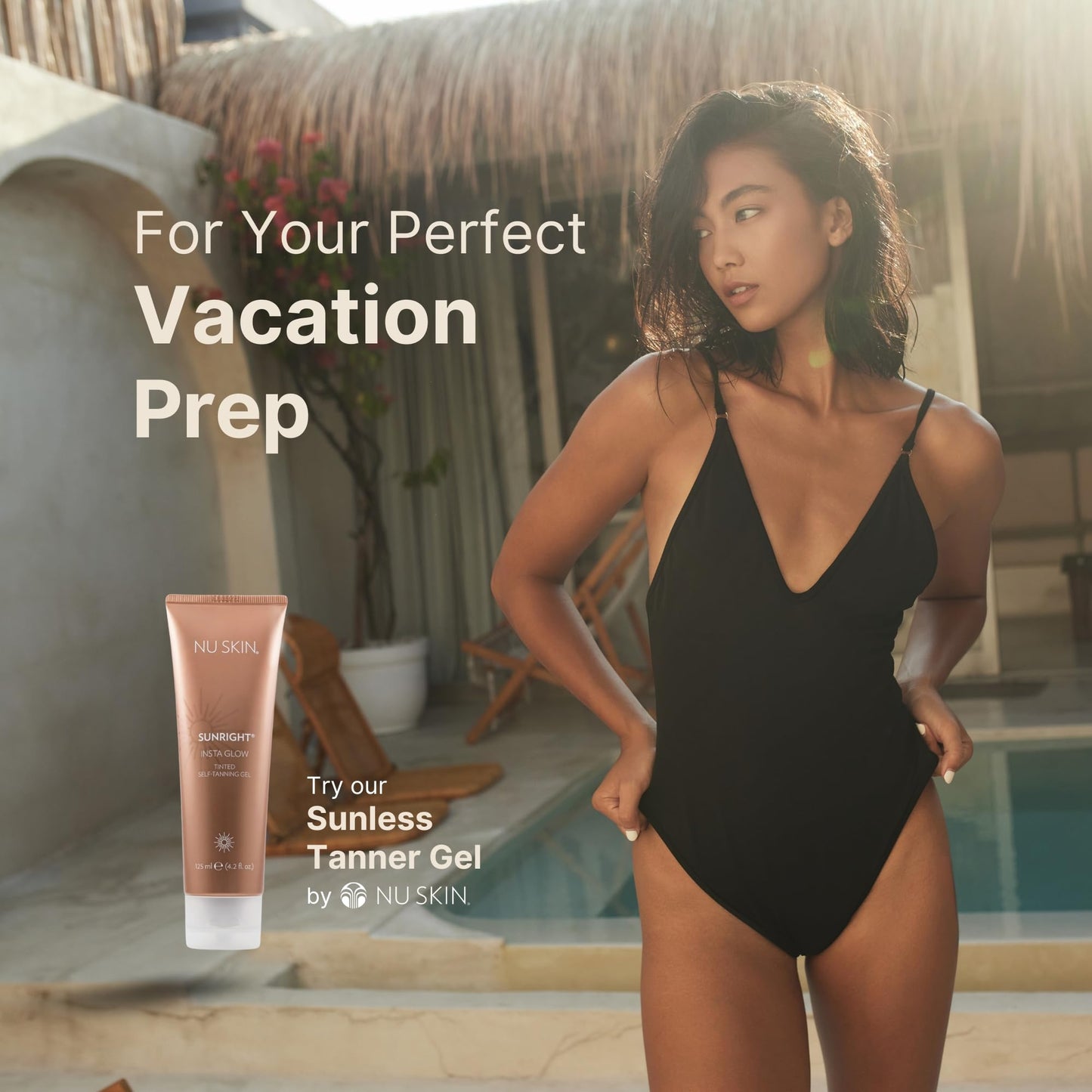 Nu Skin Sunright Insta Glow Self Tanner Gel | 4.2 Oz | 2 Pack