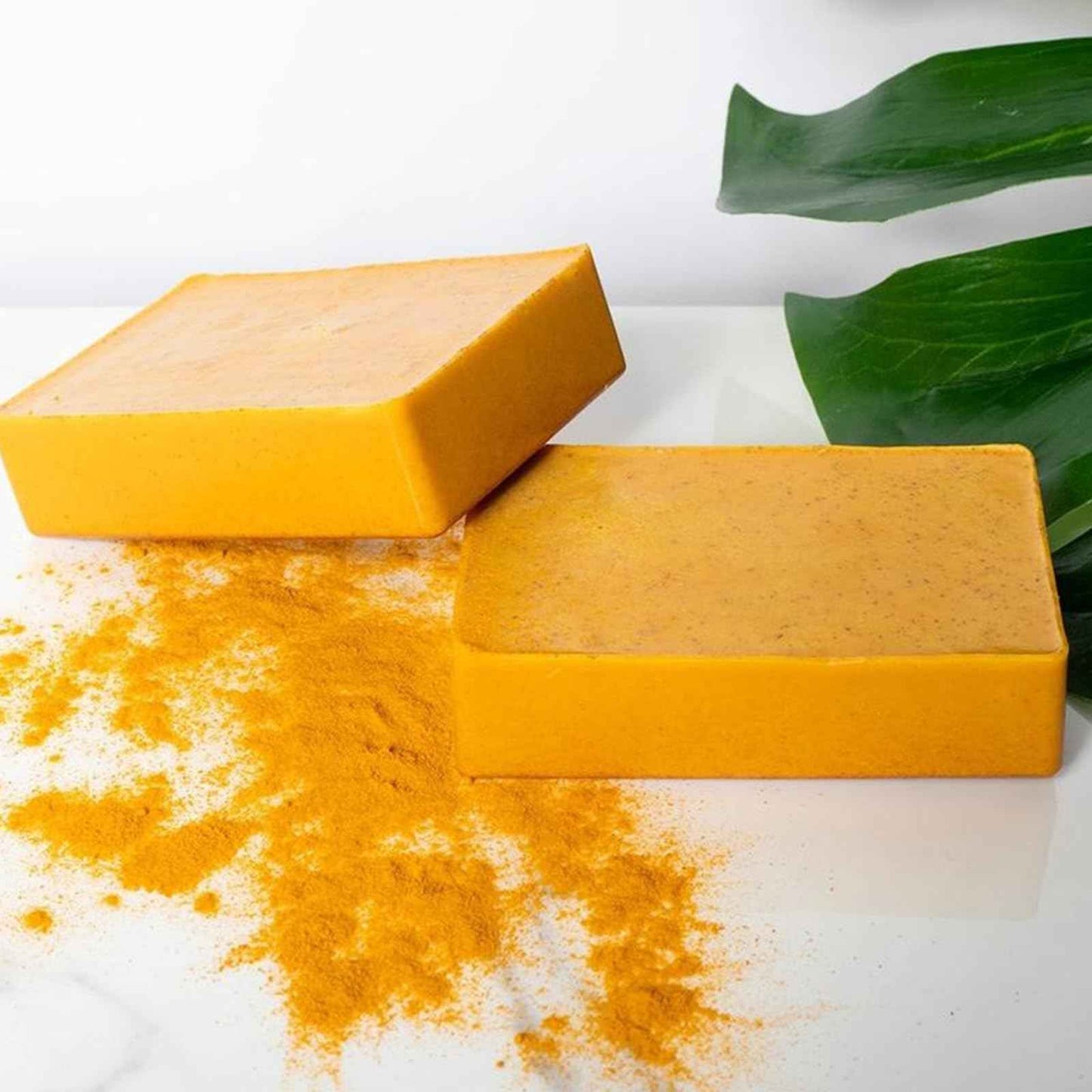 Lemon Turmeric Kojic Soap – Kojic and Turmeric Soap, Jabon De Curcuma Para Las Manchas, TurmericSoap Bar for Face and Body, Moisturizing Deep Cleansing