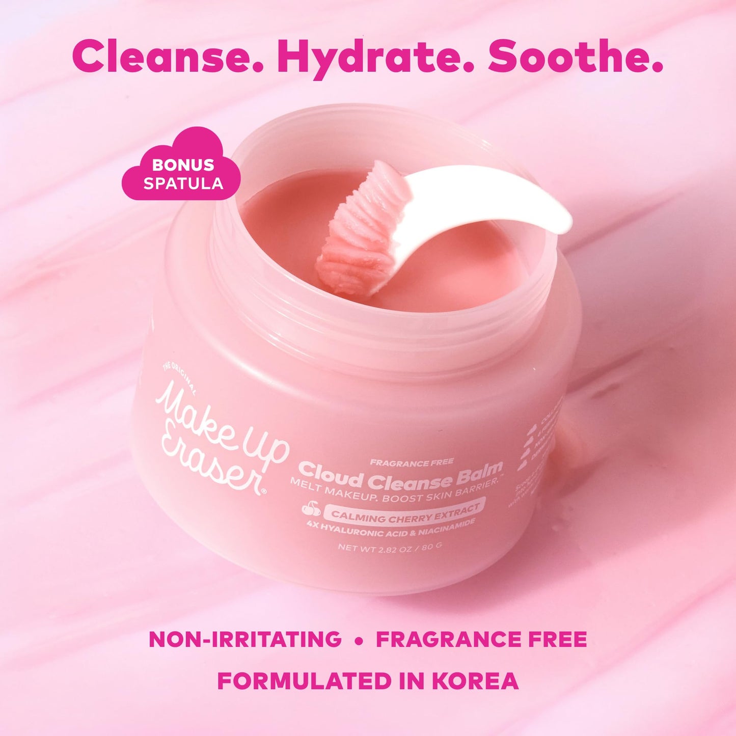 The Original MakeUp Eraser Cloud Cleanse Balm, Melting Cleanser Makeup Remover Balm for Face, 80g/2.82oz