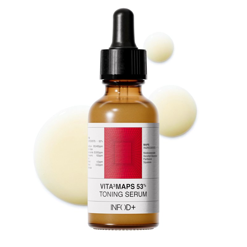 INFODPLUS Advanced Toning Serum with Tranexamic Acid, Intensive Dark Spot Discoloration and Uneven Tone Care, Niacinamide, Retinol Complex for Radiant Glow Facial Serum Korean Skincare 1.01 fl oz