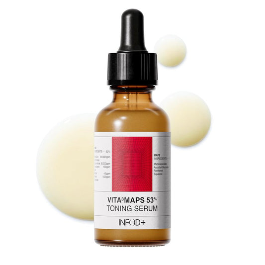 INFODPLUS Advanced Toning Serum with Tranexamic Acid, Intensive Dark Spot Discoloration and Uneven Tone Care, Niacinamide, Retinol Complex for Radiant Glow Facial Serum Korean Skincare 1.01 fl oz