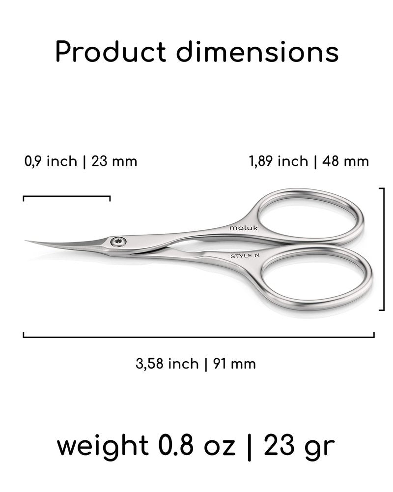 Maluk Professional Cuticle Scissors Style N