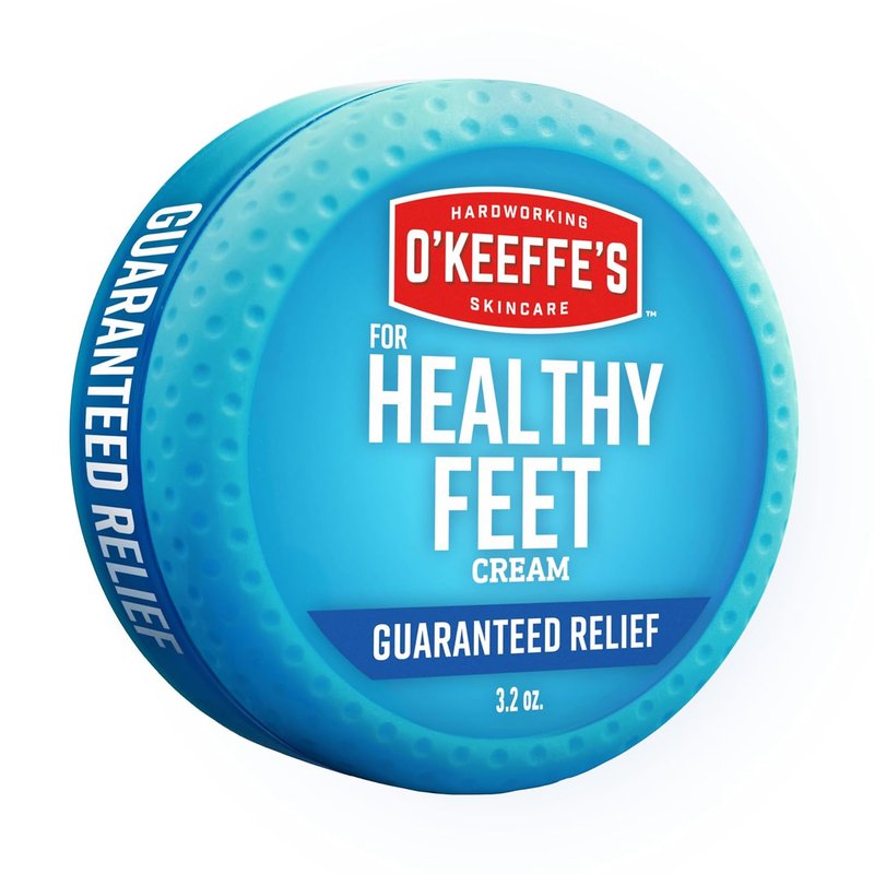 O'Keeffe's Foot Cream for Healthy Feet - 3.2 oz Jar | Repair Extremely Cracked, Dry Skin