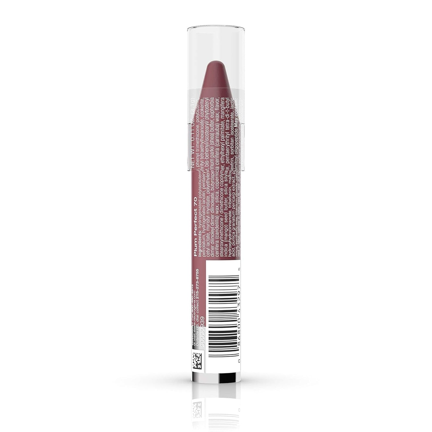 Moisturesmooth Color Lipstick - 70 Plum Perfect | Hydrating Formula, 0.011 Oz