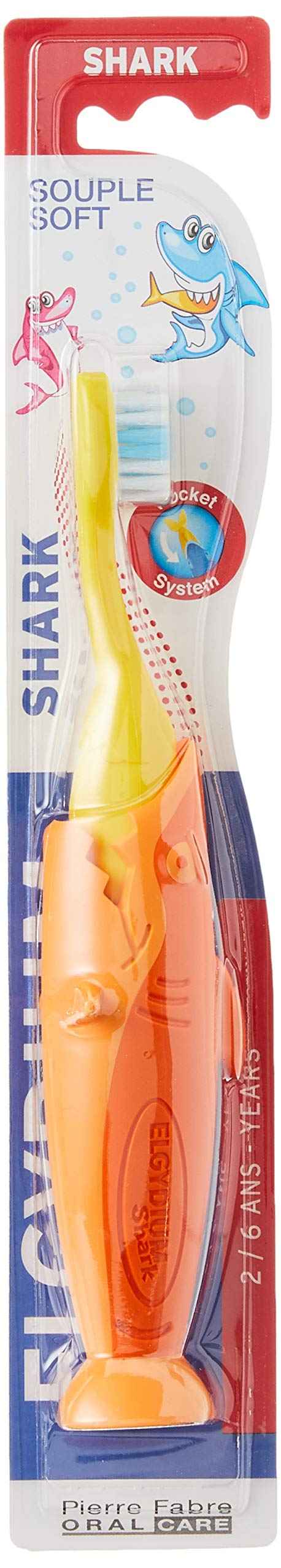 Elgydium Toothbrush Shark 2-6 Years One Size