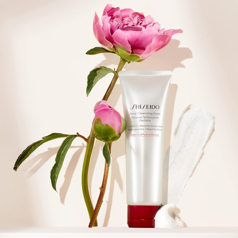 Shiseido Deep Cleansing Foam - Oily Skin Cleanser for Fresh, Smooth Skin | 125 mL