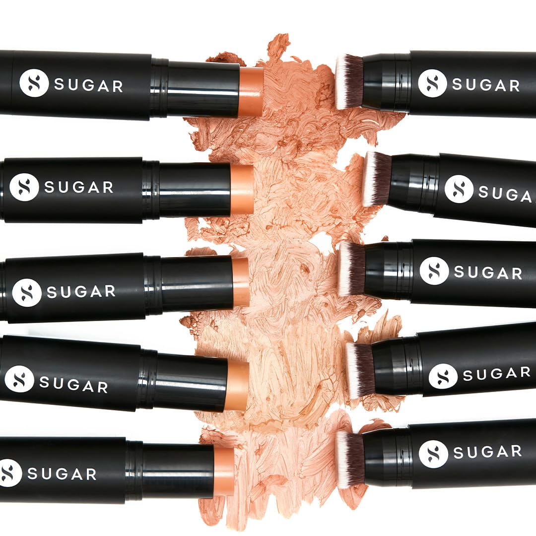 SUGAR Cosmetics Ace Of Face Foundation Stick - 25 Macchiato (Light Medium, Olive Undertone)