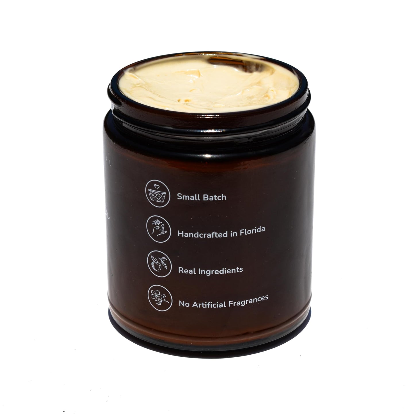 Pretty farm girl Vanilla Bean + Tallow Body Butter - Nourish, Sooth, and Moisturize - Lightly Whipped - All Skin Types - Full Body Use - Vanilla Scent, 2.6oz