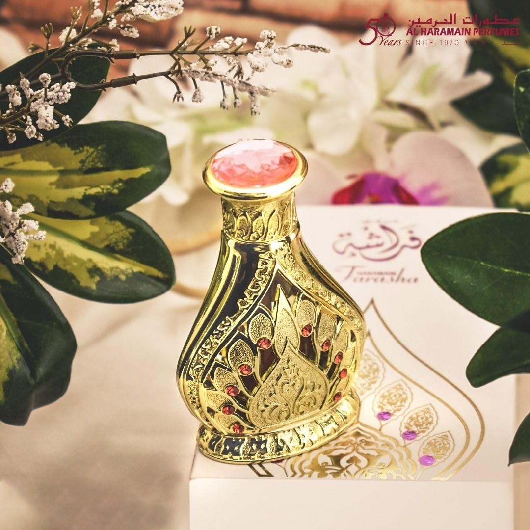 Farasha Perfume Oil 12ml - Unisex Arabian Fragrance for Lasting Scent