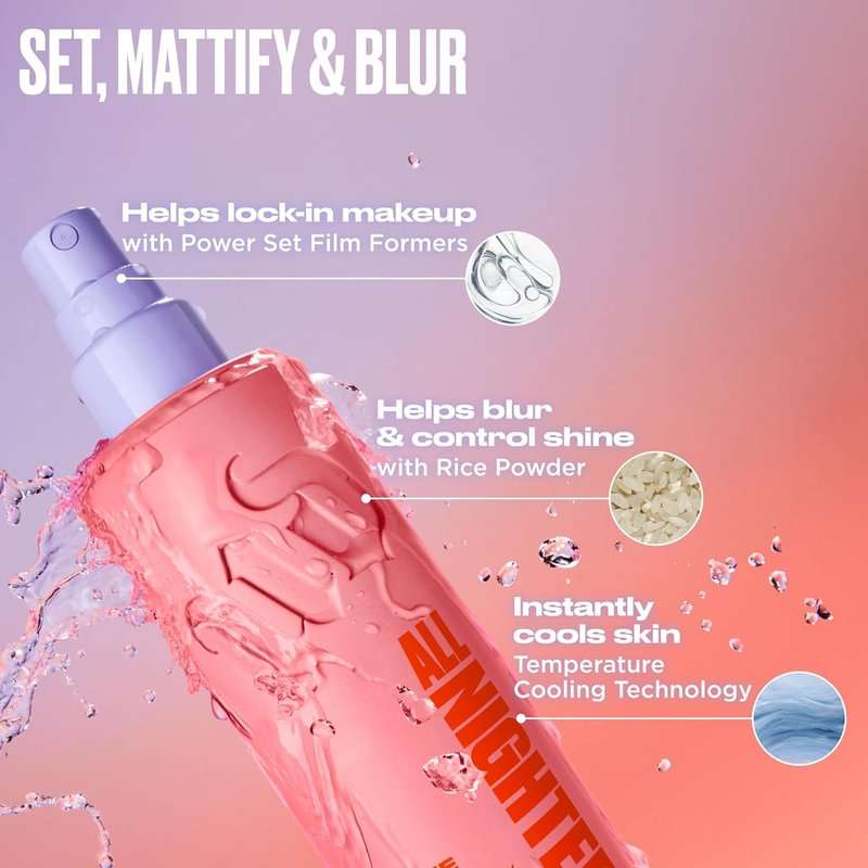 Urban Decay All Nighter Matte Setting Spray - 24HR Waterproof, Blurring Finish | Oil Control for All Skin Types