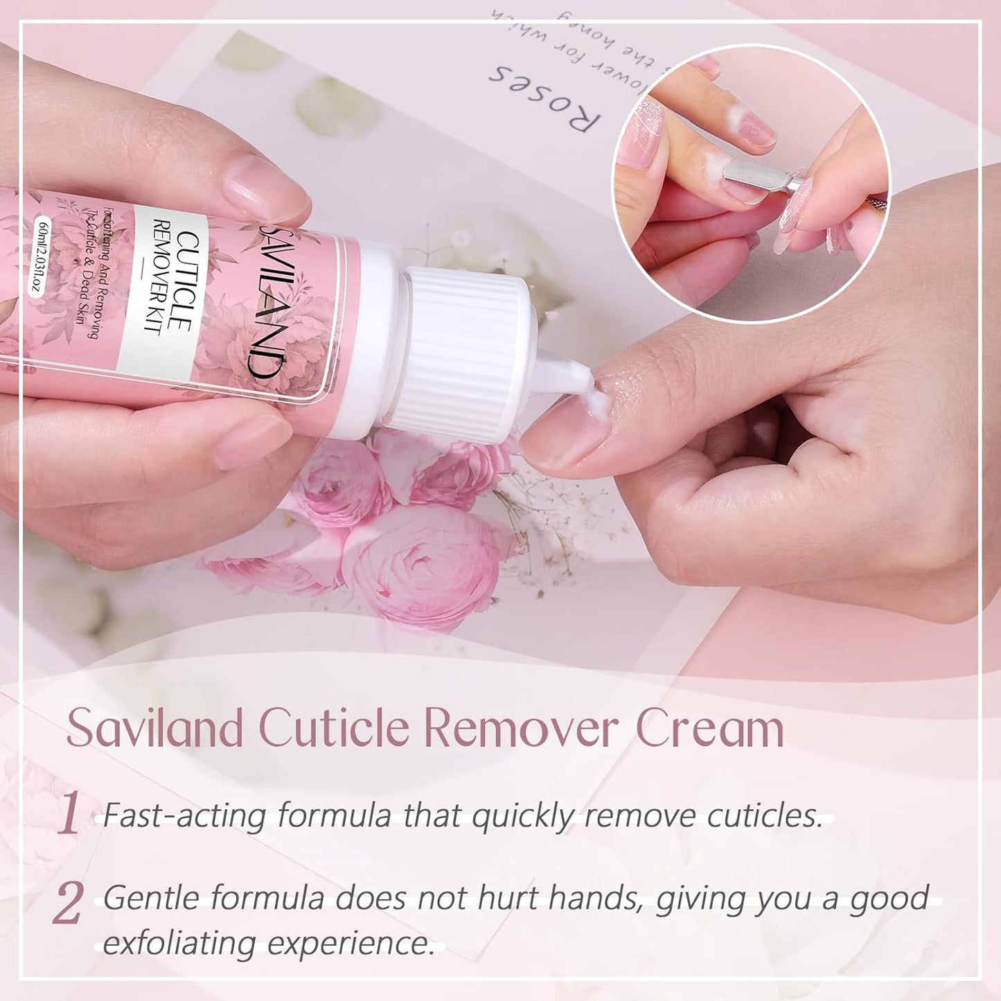 Saviland Nail Sterilizer Tool & Cuticle Remover Oil Kit | Professional Nail Care Essentials
