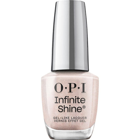 OPI Infinite Shine Throw Me a Kiss | Buildable Soft Sheer Iridescent Pink Long Wear Nail Polish | Vegan, Long Lasting, Streak Free