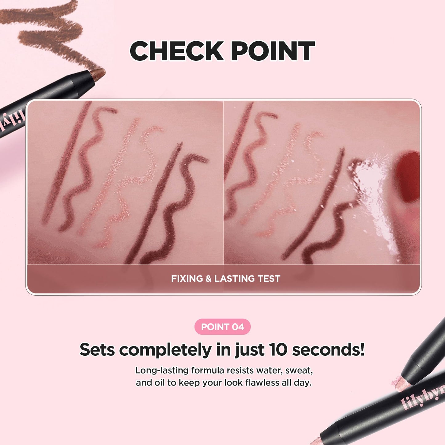 lilybyred Starry Eyes Am9 to Pm9 Gel Eyeliner | Korean Gel Eyeliner, Intense Color Payoff, Creamy Formula, Easy Blending, Built-in Sharpener, Smudge-Proof, Long-Lasting, 0.017 oz. (19 Misty Fig)