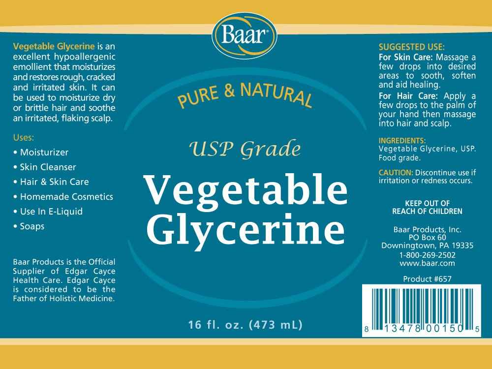 Vegetable Glycerine - Food Grade - USP - 16 fl. oz