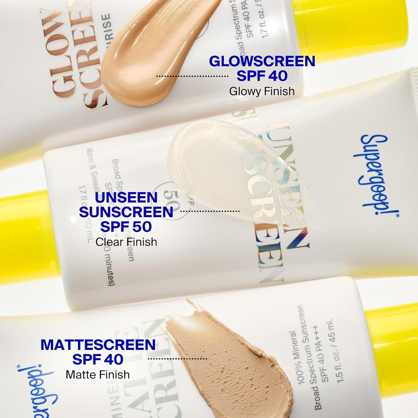 Supergoop! Glowscreen SPF 40 - Tinted Sunscreen Primer with Hydration & Blue Light Protection | 1.7 oz