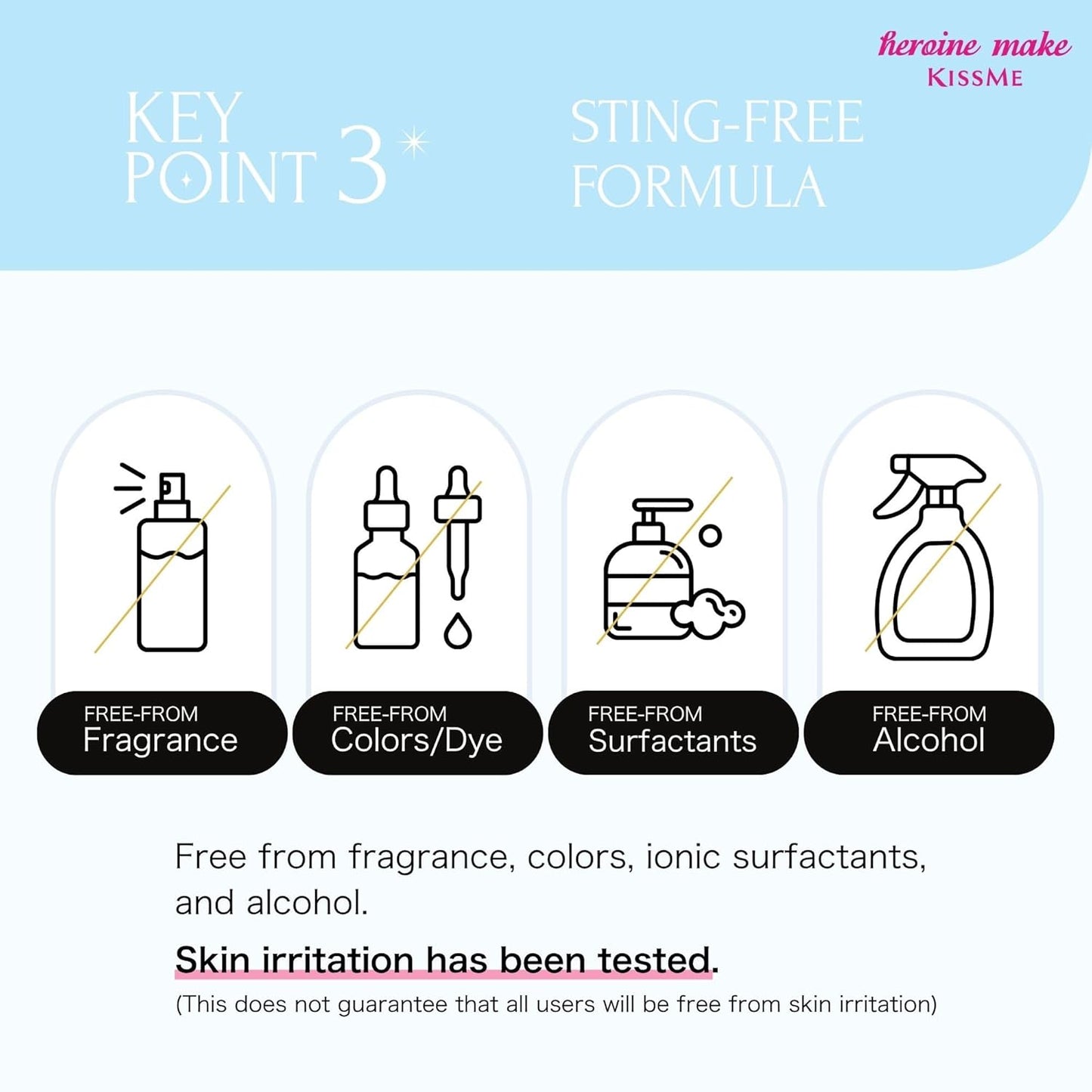 Heroine Make Mascara Remover - Gentle Waterproof Eye Makeup Solution | Travel Size, 2 Pack