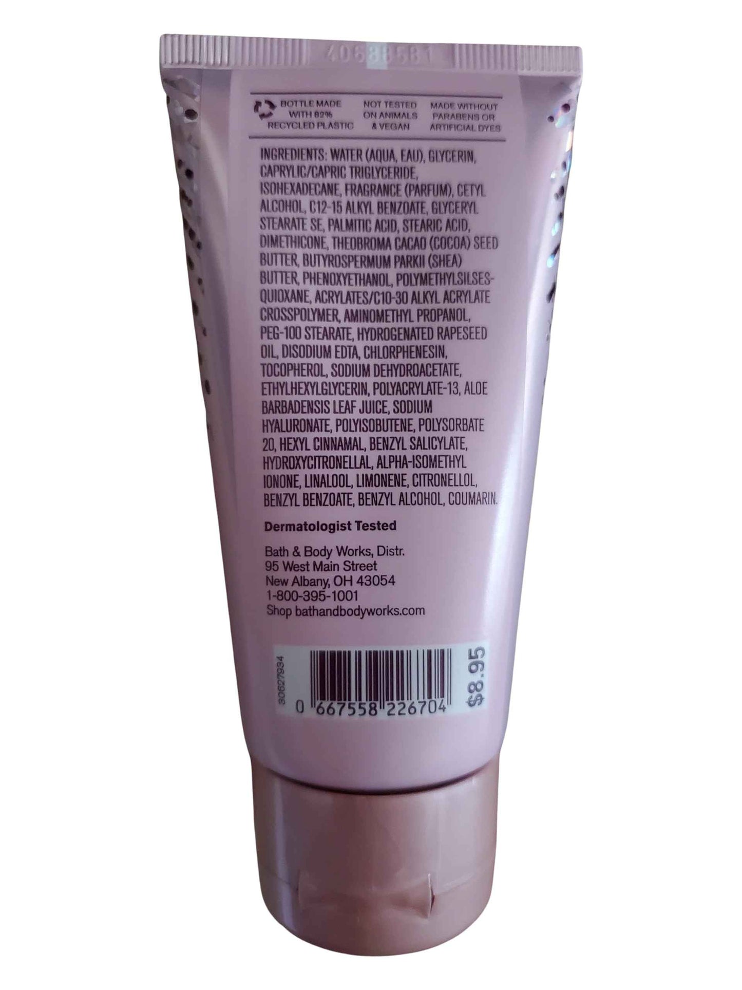 Bath & Body Works Travel Size Ultimate Hydration Body Creams: Thousand Wishes, Into the Night, Champagne Toast 2.5 Ounces Set of 3