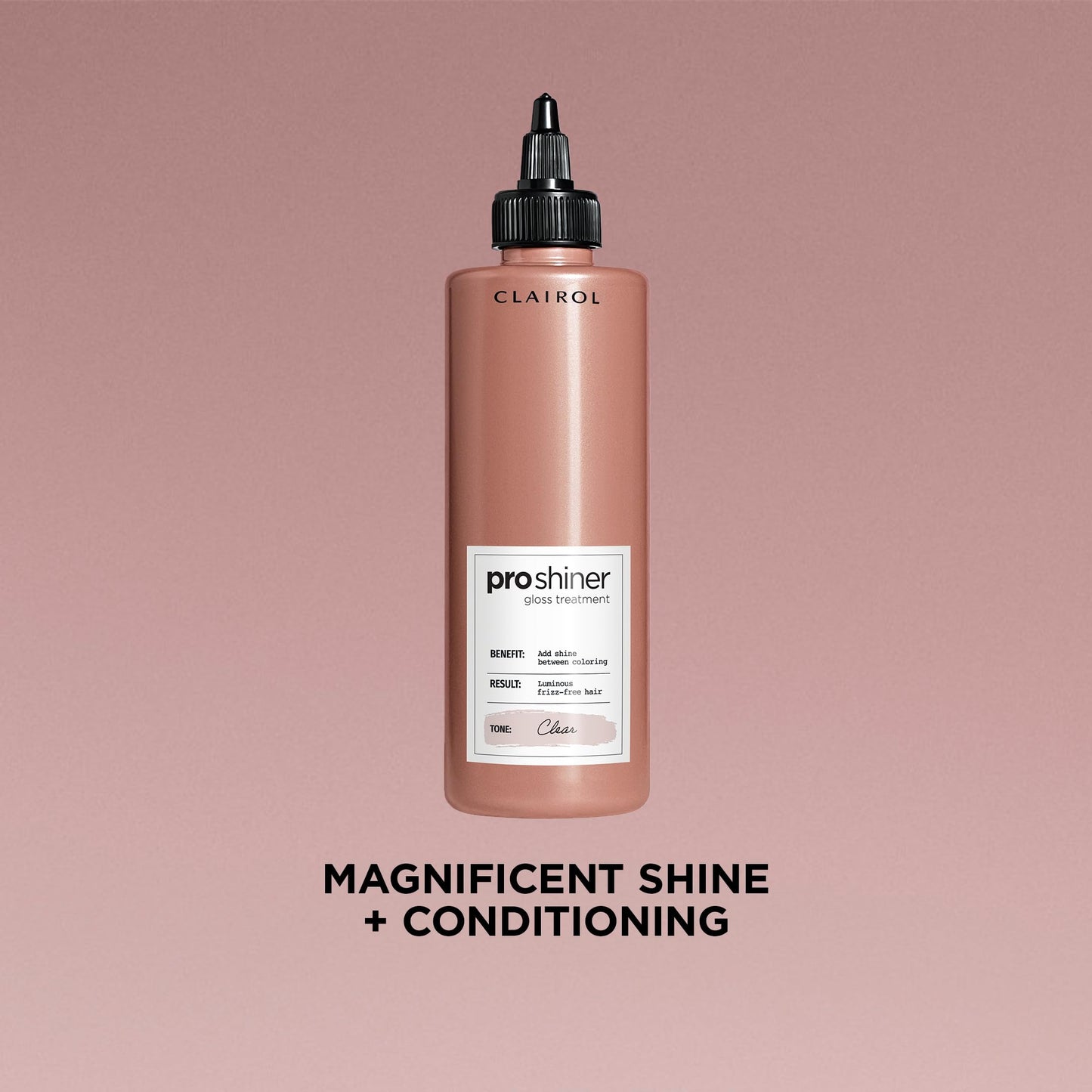Clairol Pro Shiner Gloss Treatment | Magnificent Shine and Conditioning | Luminous, Frizz-Free Hair | 6.8 fl oz