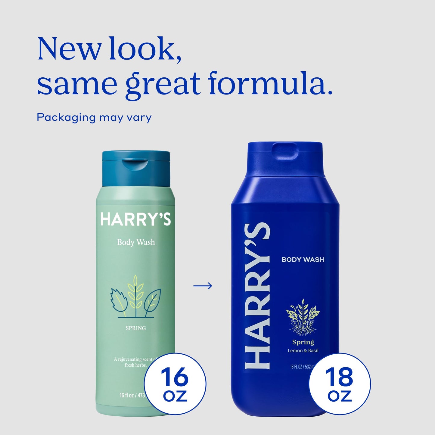 Harry's Men's Body Wash - Spring - (3 Pack) 18 fl oz - Shower Gel for Men - No Parabens, Sulfates, or Dyes