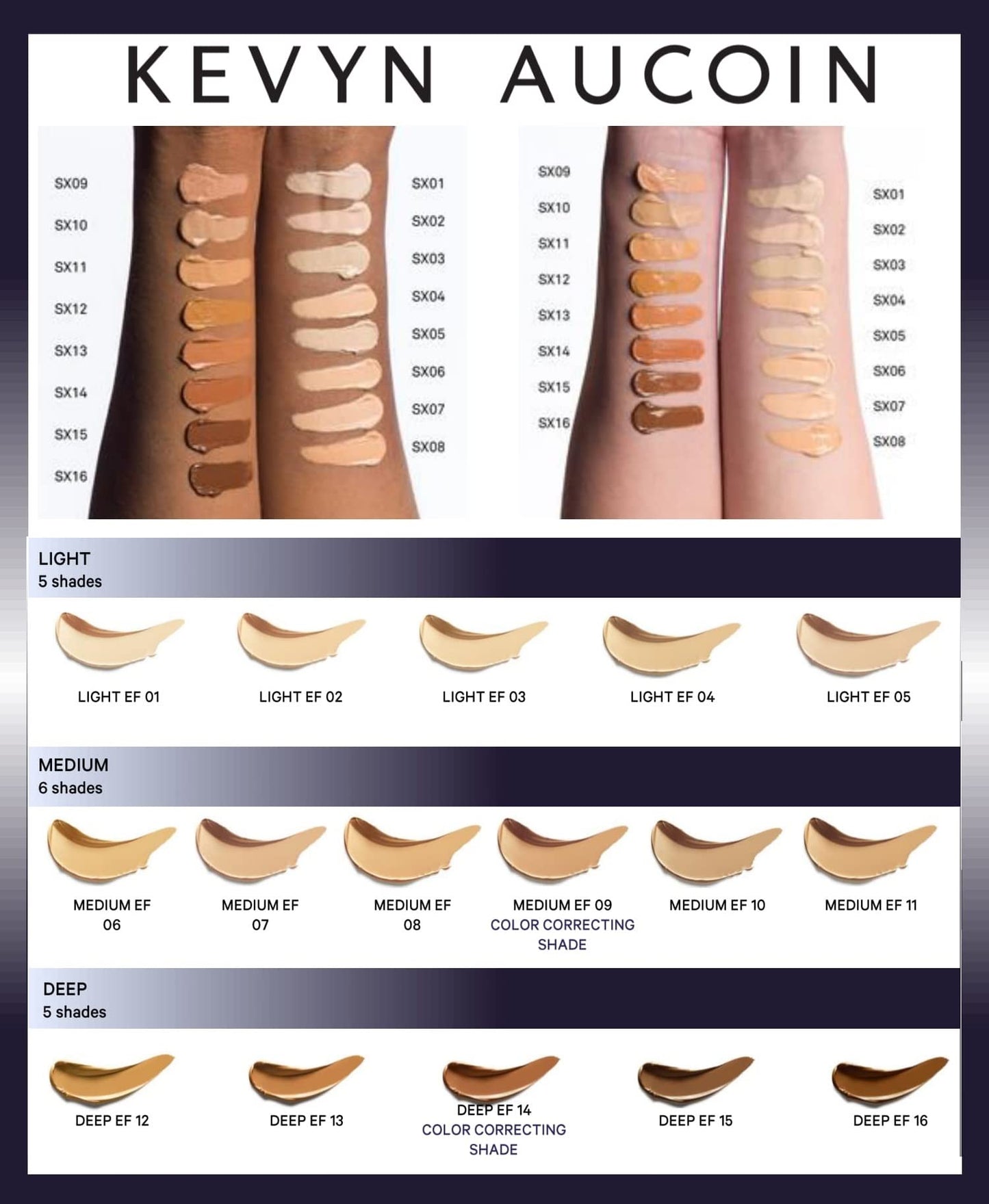Kevyn Aucoin Sensual Skin Enhancer, SX 06 (Medium) Cream Foundation, Concealer, Highlighter and Contour for All Skin Types, 0.3 OZ