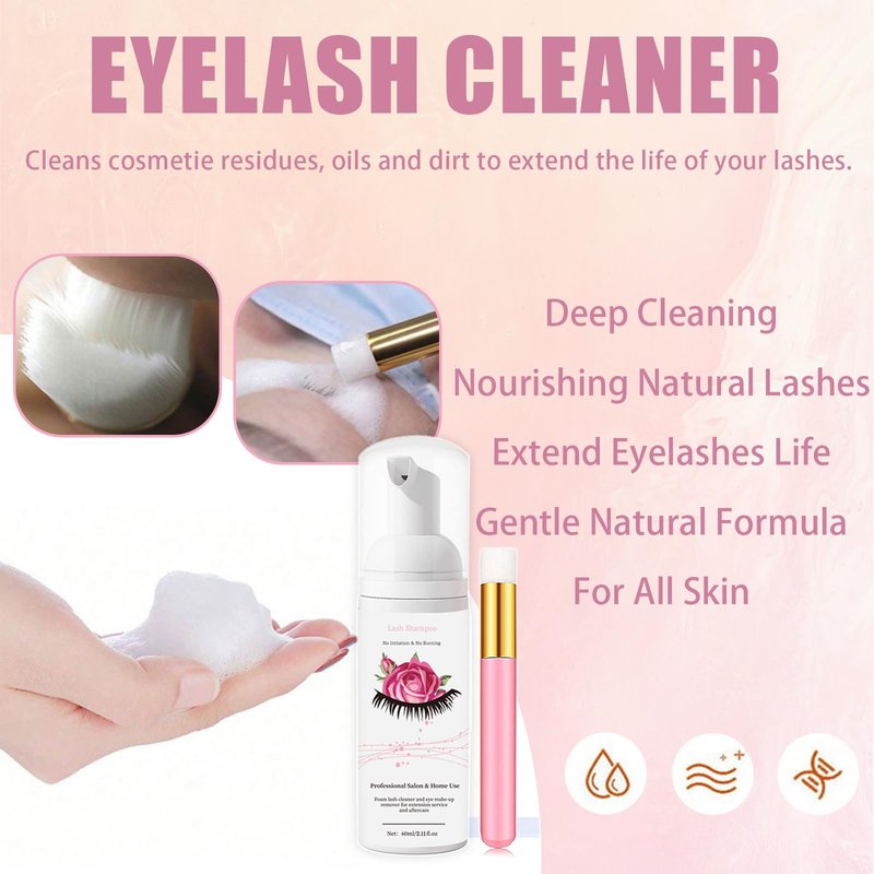 Qiveaory 580PCS DIY Lash Clusters Kit with Lash Spikes Eyelash Clusters D Cluster Eyelash Extensions Lash Bond and Seal Glue Remover Tweezers Eyelash Shampoo Cleansing Brush Headband Wristband