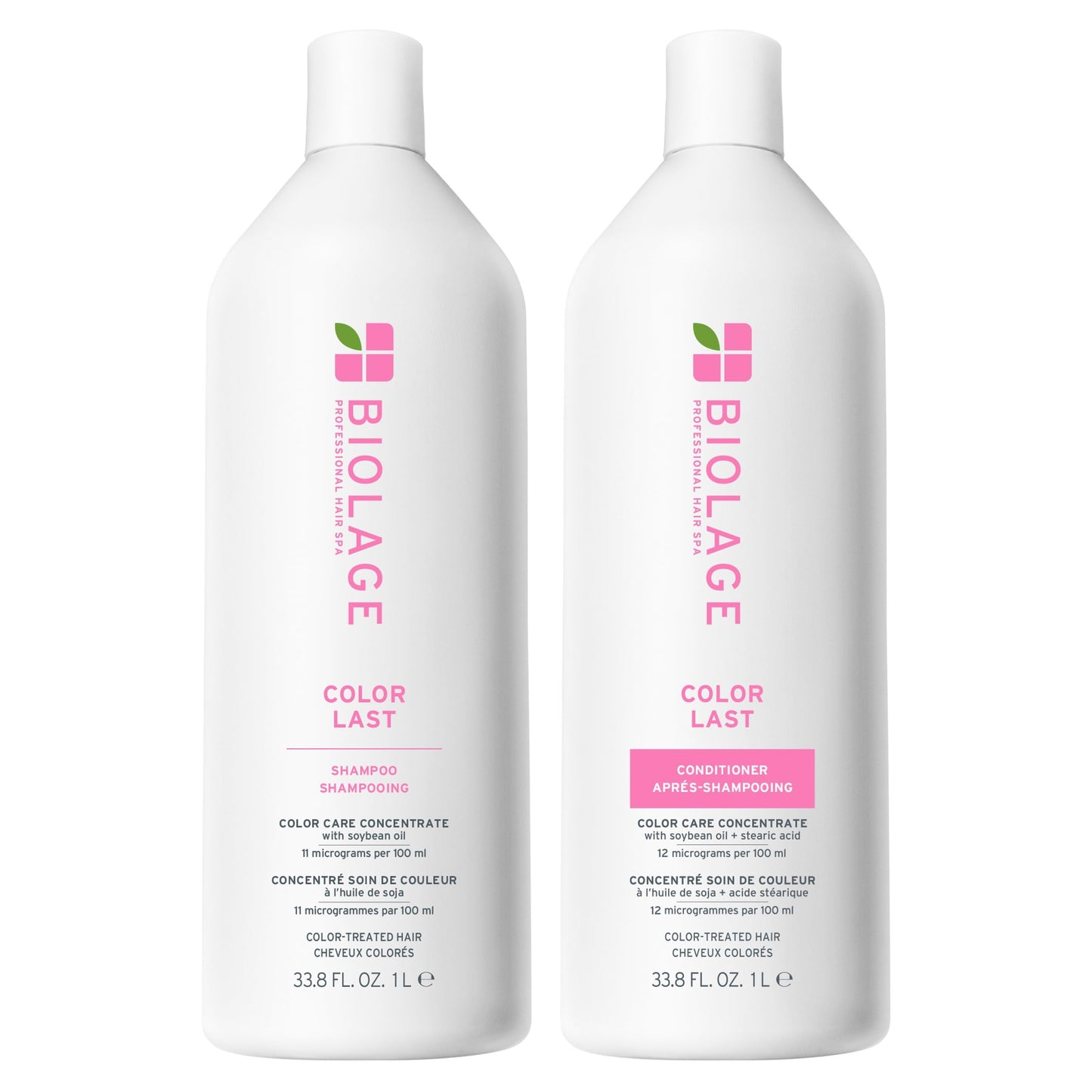 Biolage Color Last Shampoo & Conditioner Set | Helps Protect Hair & Maintain Vibrant Color | For Color-Treated Hair | Paraben & Silicone-Free | Vegan