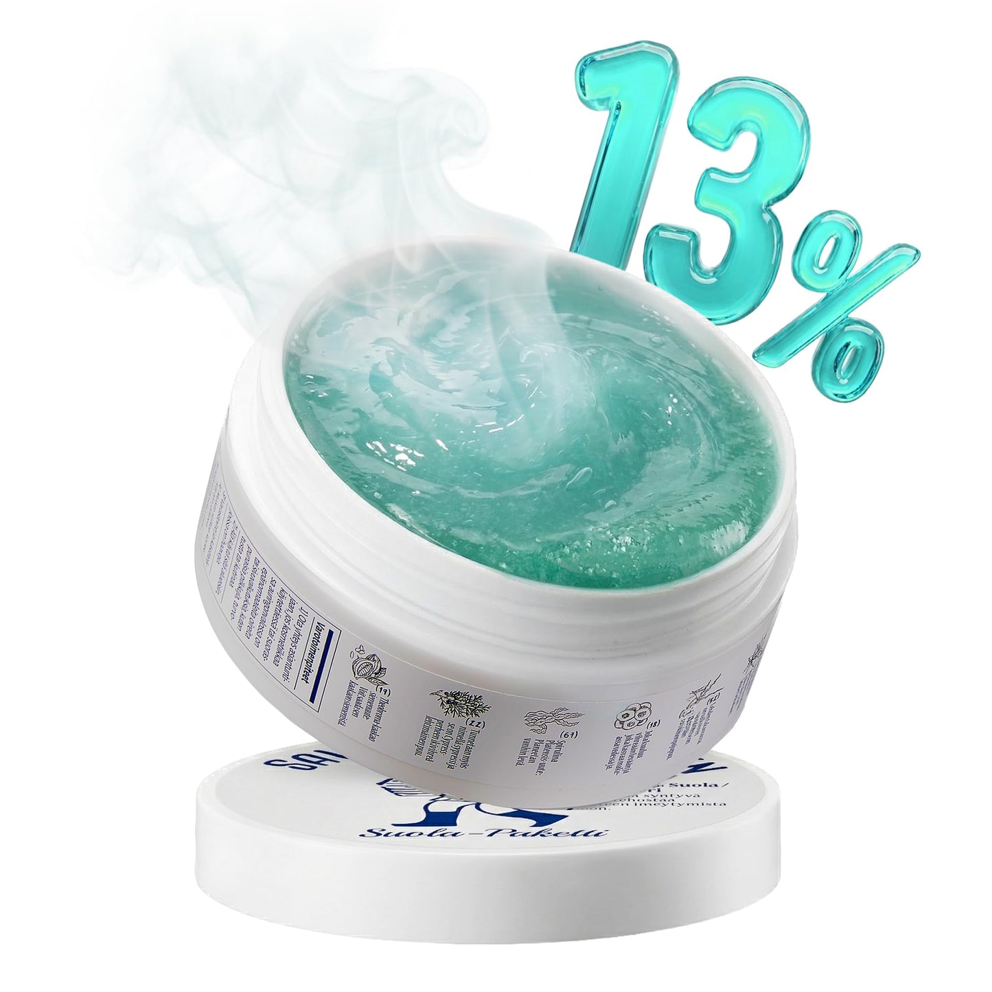 Torhop Sauna Warming Salt Mask | Wash-Off Face Mask with 13% Sea Salt, Birch Sap & Blueberry Extract | Gentle Exfoliation for Smooth Skin | Korean Skincare (3.17 fl oz)
