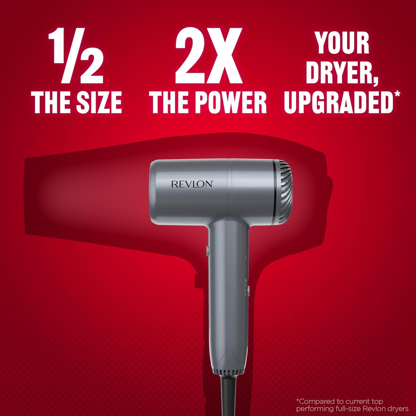 Revlon PowerMove Hair Dryer - Lightweight Blow Dryer with Advanced BLDC Motor for Salon-Quality Performance