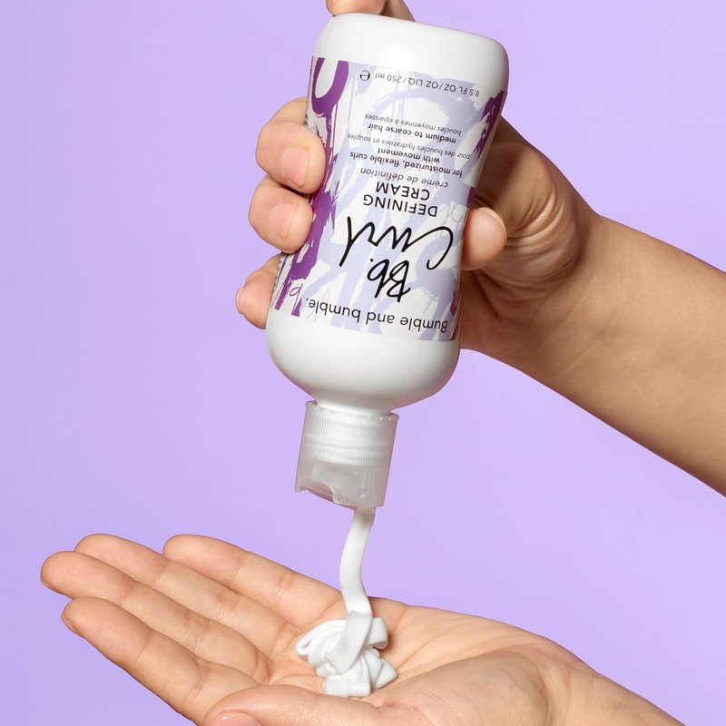 Bumble and bumble. Curl Defining Styling Cream - Moisturizing Anti-Frizz Formula for Coily, Curly & Wavy Hair | With Jojoba, Avocado & Coconut Oil