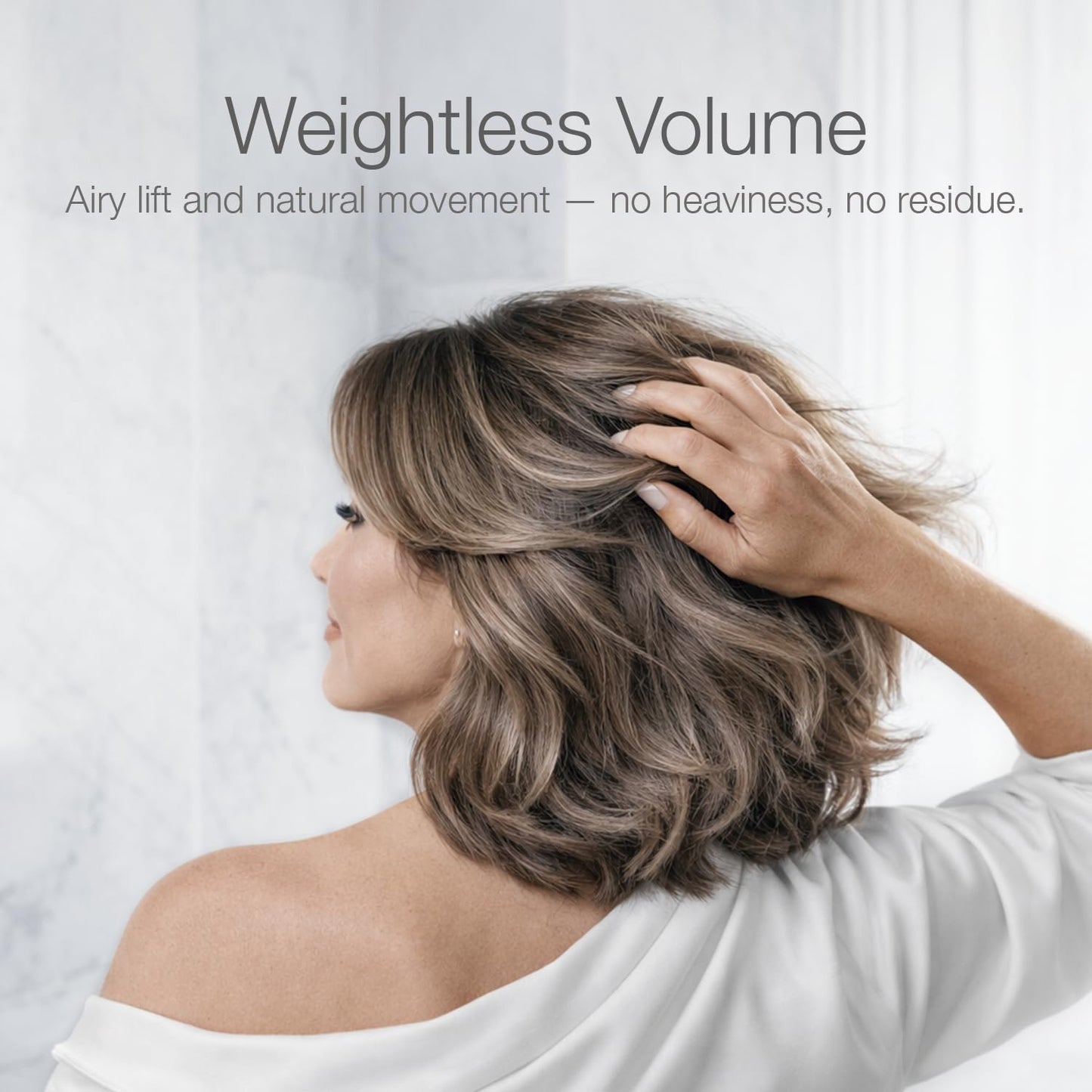 Better Not Younger Hair Thickening Hairspray – Volumizing Biotin & Bamboo Formula – Instant Fullness & Strength – Flexible & Strong Hold – Styling Spray for Women Over 40 with Thinning Hair - 6 oz