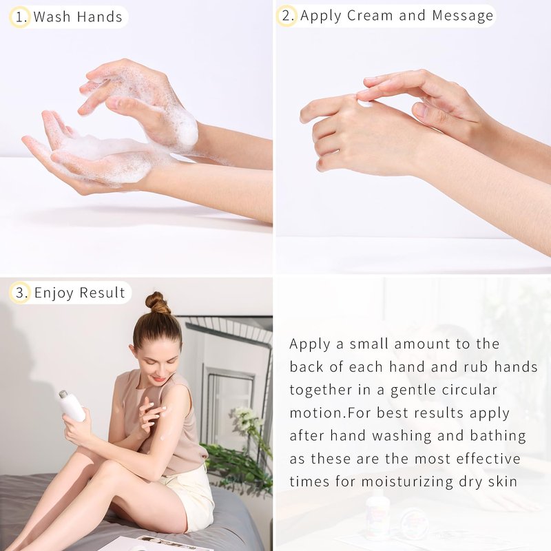 BODY & EARTH # LOVE Hand Cream Gift Set, Mothers Day Gifts for Mom, Mini Moisturizing Hand Lotion with Vitamin E for Dry Hands Cream Travel Size, Nurse Week Gifts, 3 x 2 OZ