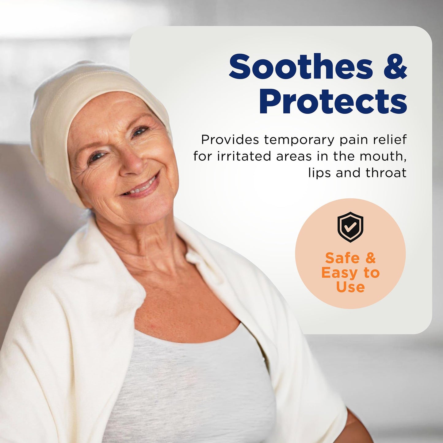 Prevention Oncology Alcohol Free Mouthwash, Soothing, Gentle, & Moisturizing, Mouthsore and Dry Mouth Mouthwash Specially Formulated for Patients Undergoing Oncology Treatment - 2-Pack