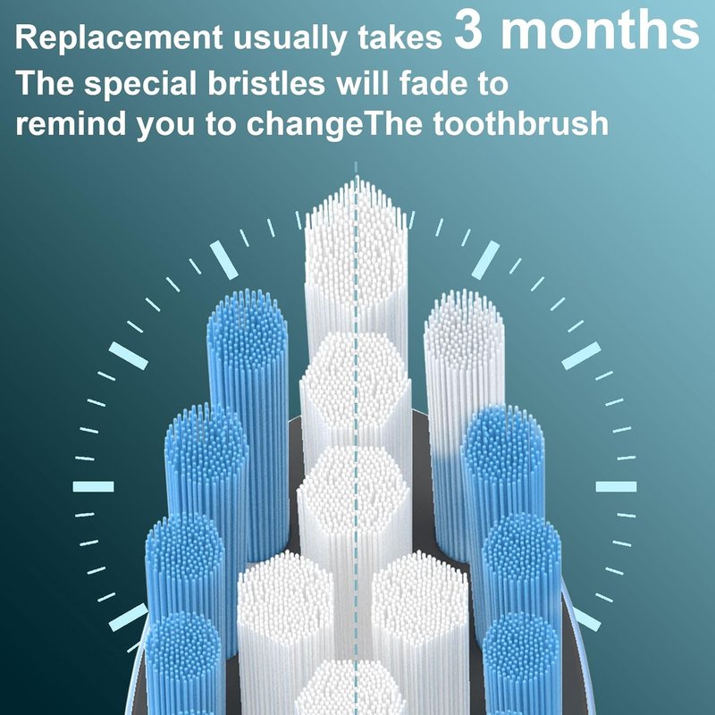 Replacement Toothbrush Heads for Philips Sonicare | 8-Pack Compatible with ProtectiveClean C3, G3, W3, C2, 4100, 9044 - White
