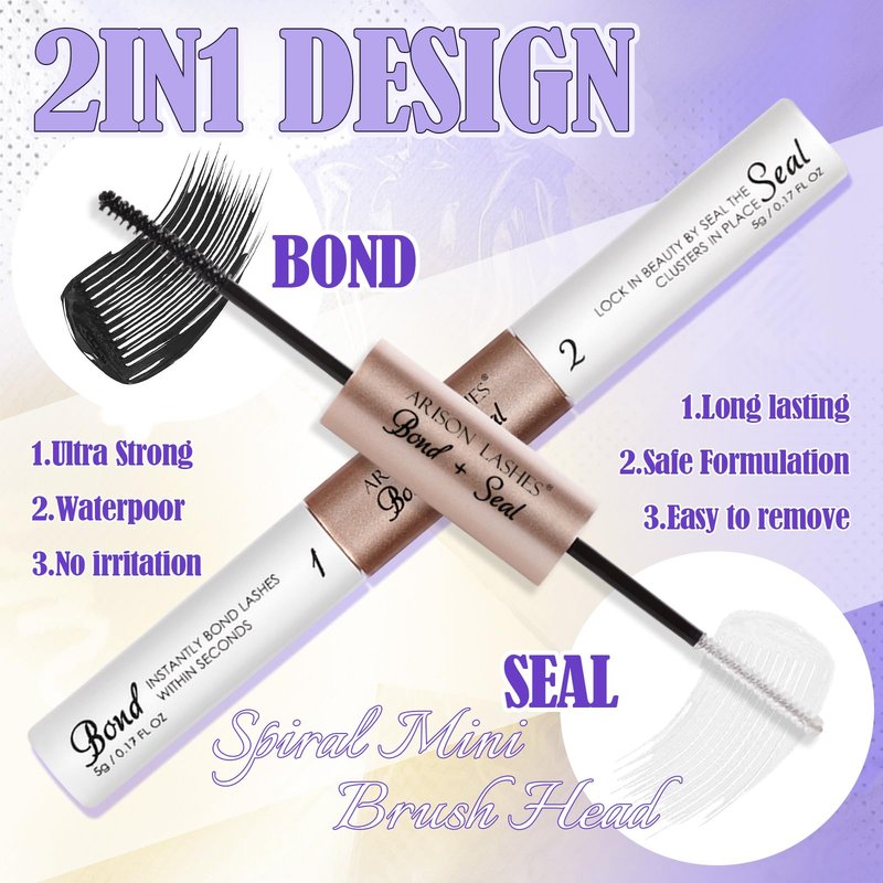 Arison Lashes Lashes Clusters Kit Manga Individual Fairy Eyelash Extensions Spiky Anime Eyelash Lash Cosplay DIY(Fairy Lashes-D-10-18Mix)