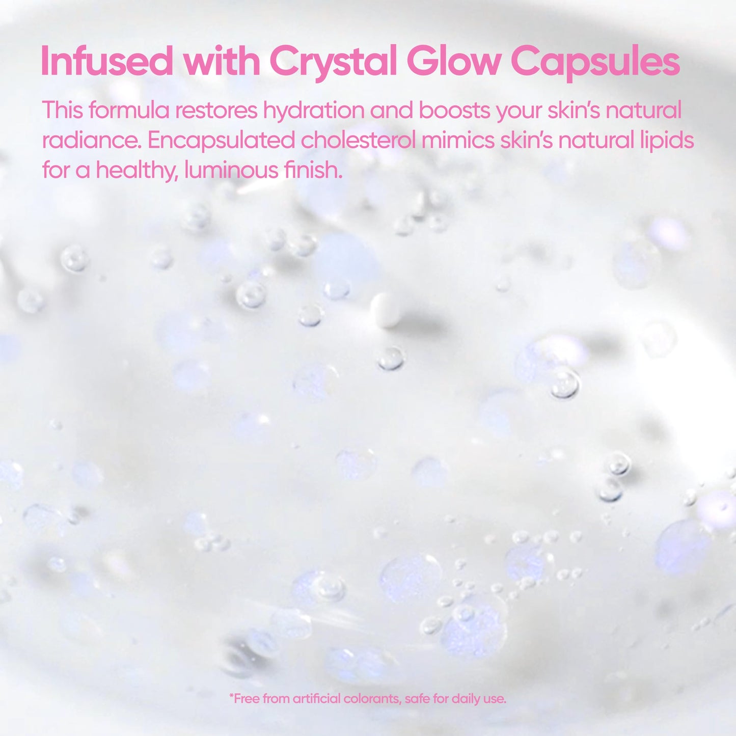 BANILA CO Dear Hydration Crystal Glow Essence | Dermatologist Tested | Crystal Capsule Serum with Pink Cactus & Hyaluronic Acid for Hydrating and Radiant Skin (50ml / 1.69 fl oz)