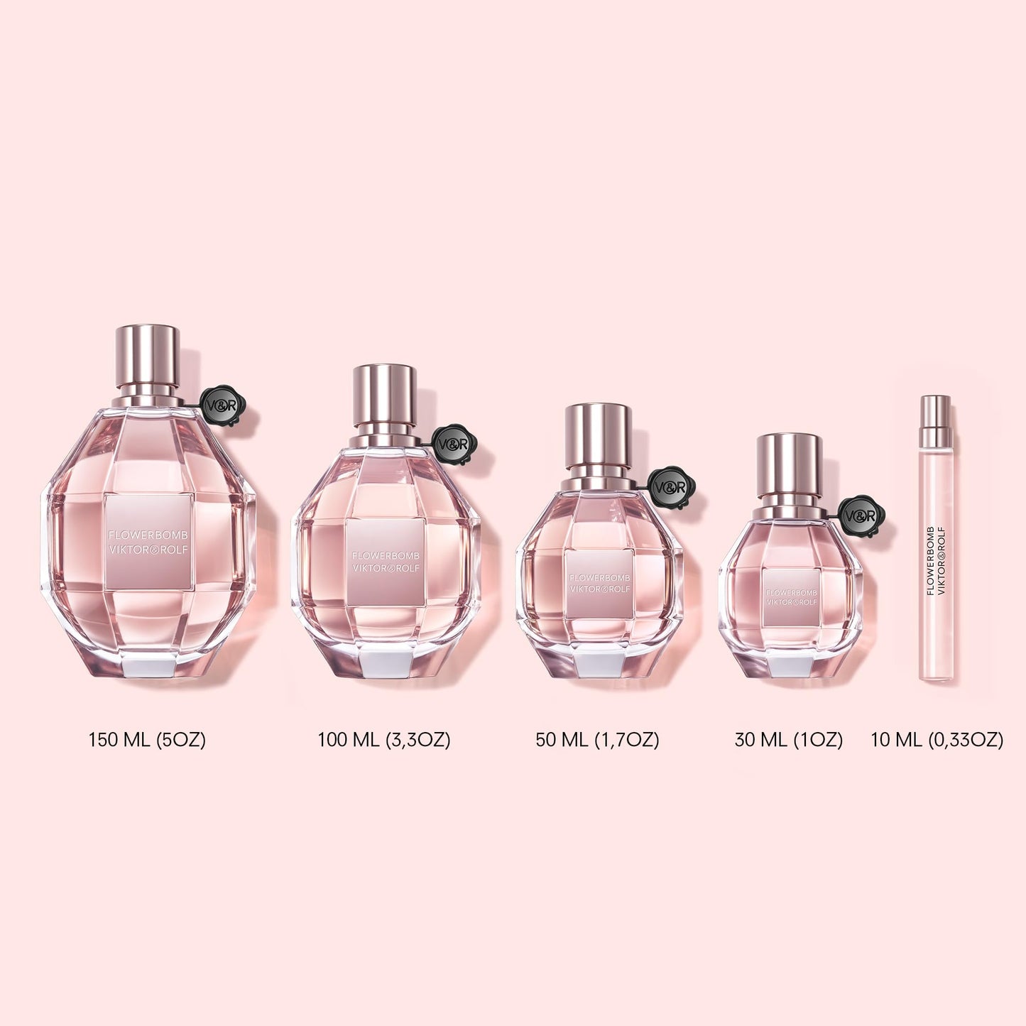 Viktor&Rolf Flowerbomb Eau de Parfum Floral Perfume for Women - 1.7 Fl Oz