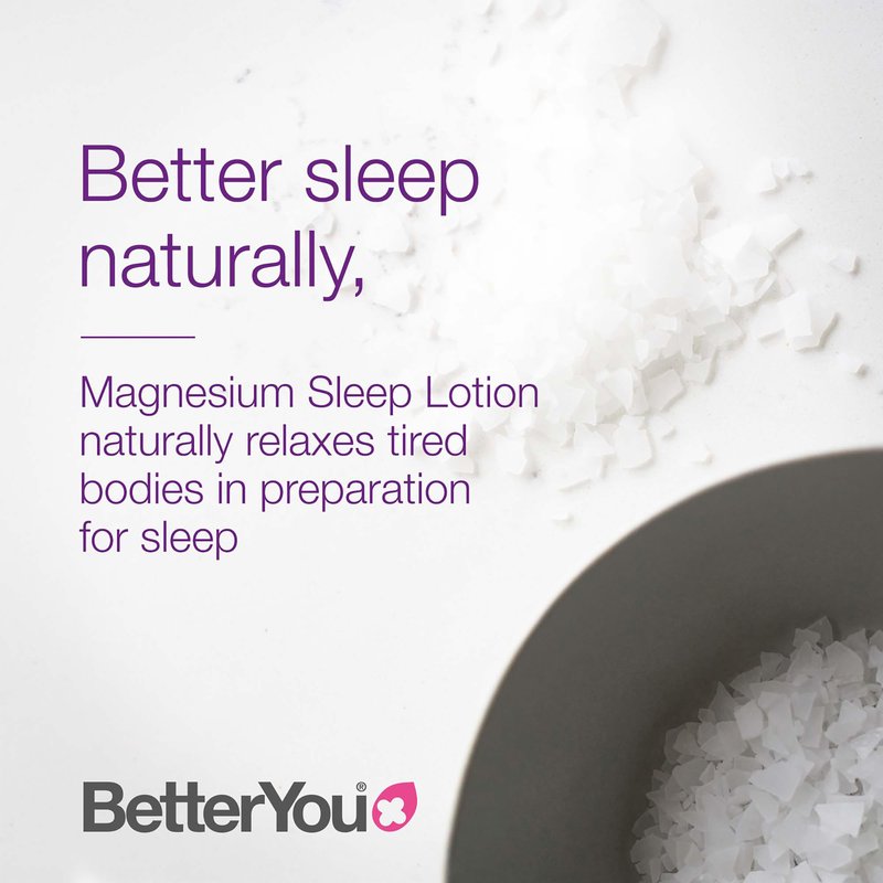 BetterYou Lotion Bundle - Sleep and Magnesium Body Lotion - Softens Skin and Eases Muscles - Calming Lavender and Chamomile Blend - 2 pc