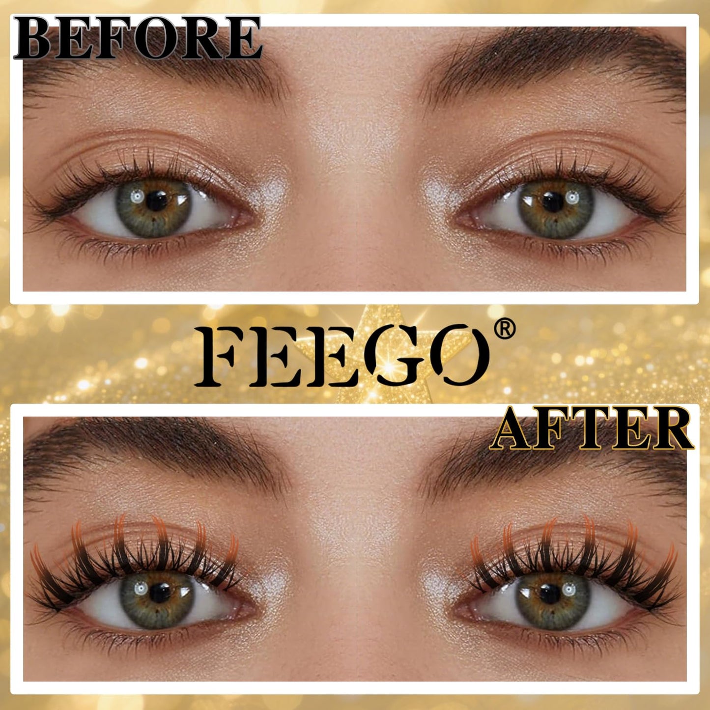 Gradient Color Cloud 100pcs False Eyelashes | 5 Stunning Gradient Styles with Adhesive & Tweezers