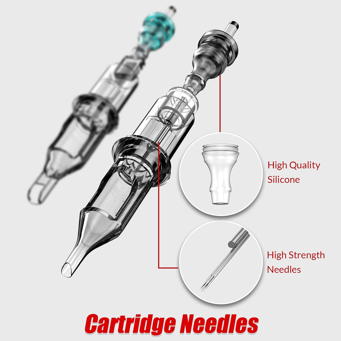 Tattoo Kit,Wormhole Complete Tattoo Pen Kit Rotary Tattoo Gun for Beginners Tattoo Power Supply Tattoo Ink Tattoo Cartridge Needles TK203
