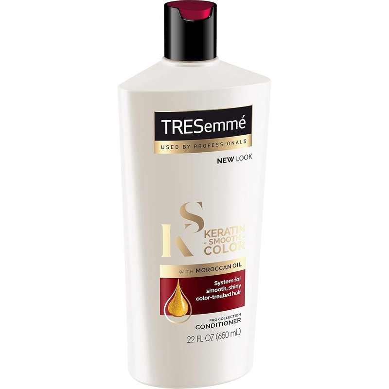 TRESemmé Keratin Smooth Color Conditioner - 22 oz for Silky, Manageable Hair