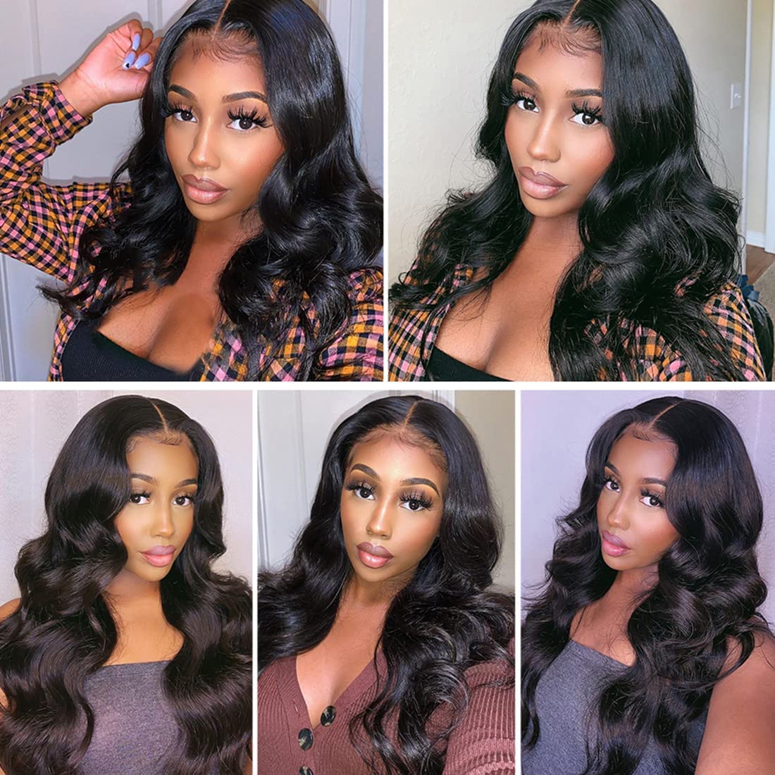 ALLRUN Body Wave Bundles Human Hair Bundles Body Wave Hair 1 Bundle(20 Inch)10A Grade 100% Unprocessed Brazilian Virgin Hair Extensions for Black Women