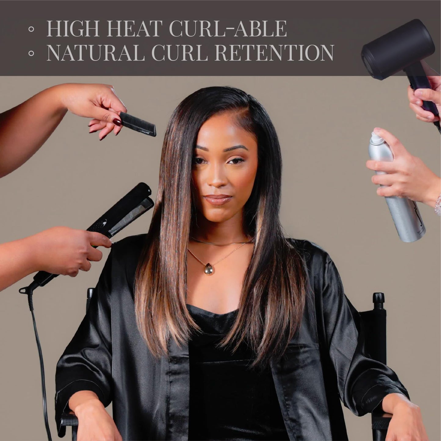 Sensationnel Empire yaki human hair - Tangle Free Weaving for Quick Weave and Sew in Styles for Faux Highlights and Fauxmiddlepart Leave Out - 1 Pack (14 inch, S1B/30)