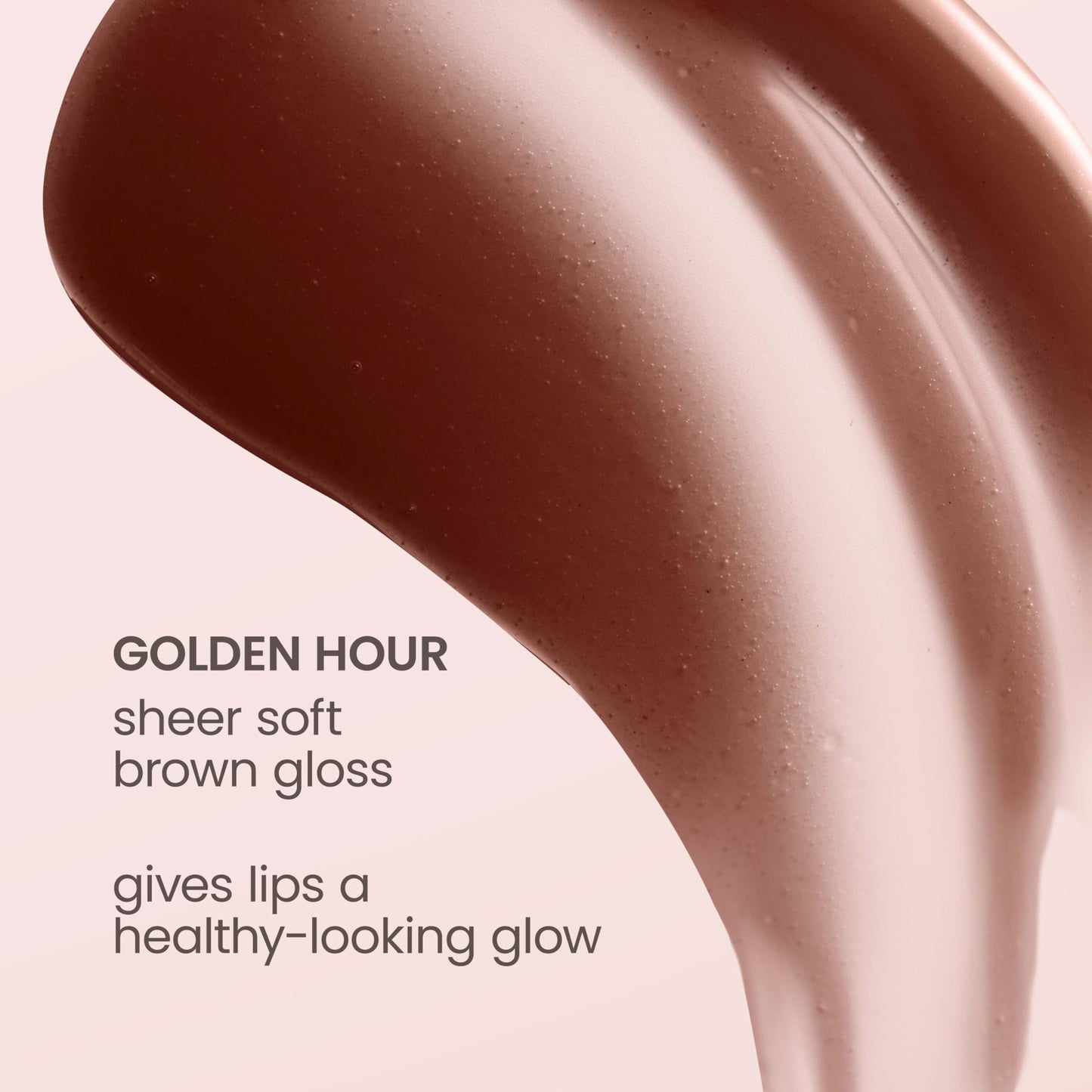 Burt's Bees Lip Oil Golden Hour, Instant Hydration, Nourishes and Softens Lips, Sheer Wash of Color, High Shine Finish, Responsibly Sourced Jojoba Oil, Non Sticky, Wand Applicator, 0.15