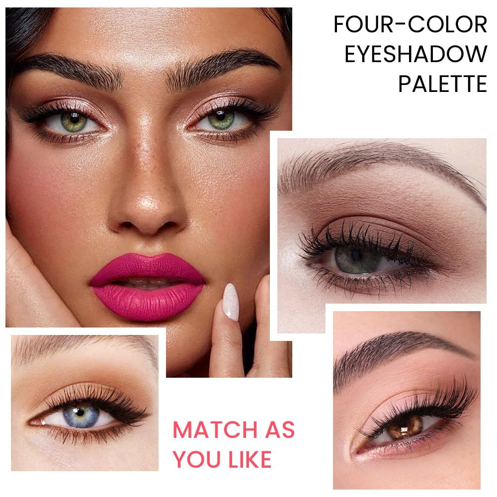 evpct Eye Shadow Quad Palette Makeup