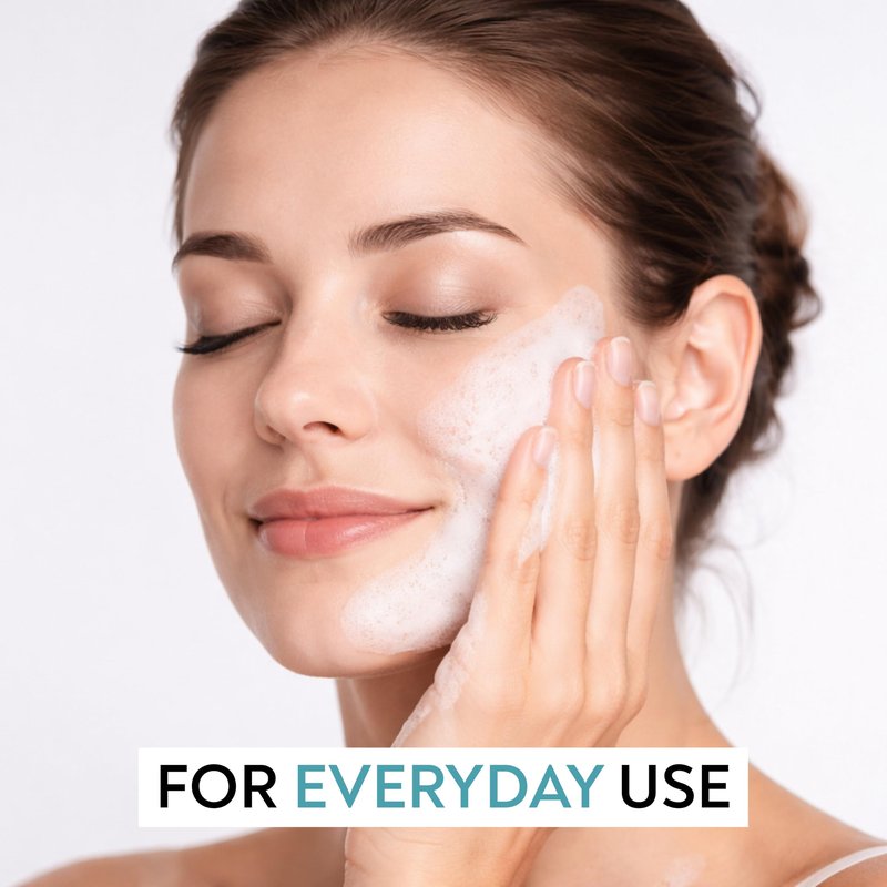 NOVEHA Demodex Eyelid Cleanser Foam | Extra Strength Tea Tree Oil Formula | Daily Face Wash For Eyelash, Demodex, MGD, Stye Eyes, Eye Irritations & Skin Dryness, 3.38 fl. oz. (100ml) - (Pack of 2)