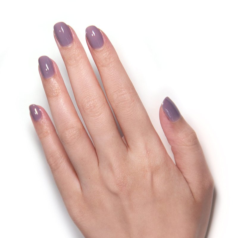 LONDONTOWN lakur Nail Polish - Chip-Resistant, Non-Toxic, Conditions & Hydrates Nails | Glossy Plum Purple, Cashmere, .40 fl oz