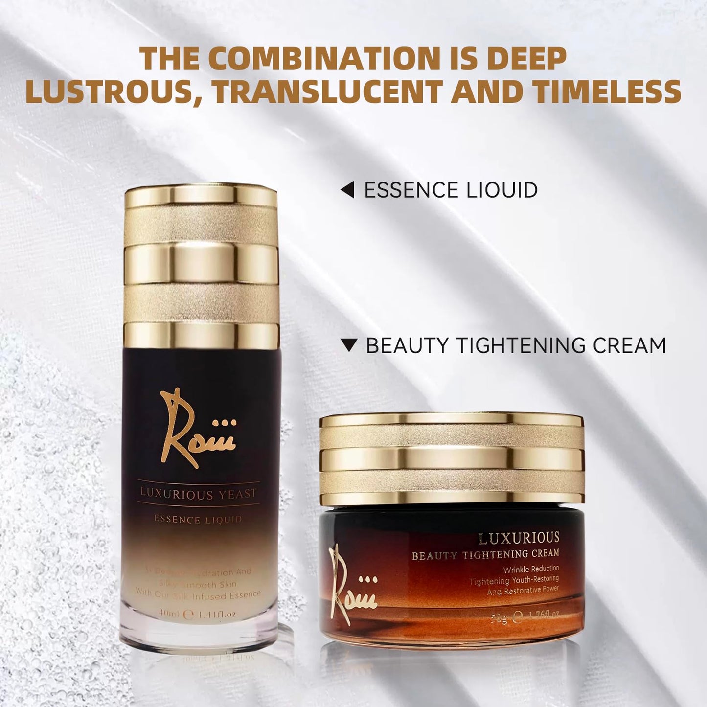 Roiii Anti-Aging Face Serum Ageless Enriching Renewal Neck Serum For Women Men,Collagen | Moisturizing Skin Serum for Firmer Skin to Reduce Appearance of Fine Lines Hyaluronic Acid Day&Night