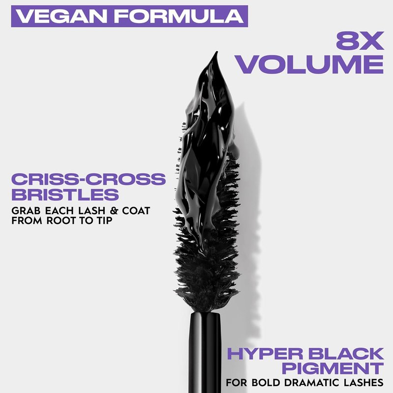 Urban Decay Perversion Volumizing Mascara - Intense Black, Smudge-Resistant, Vegan Formula | 0.13 fl oz