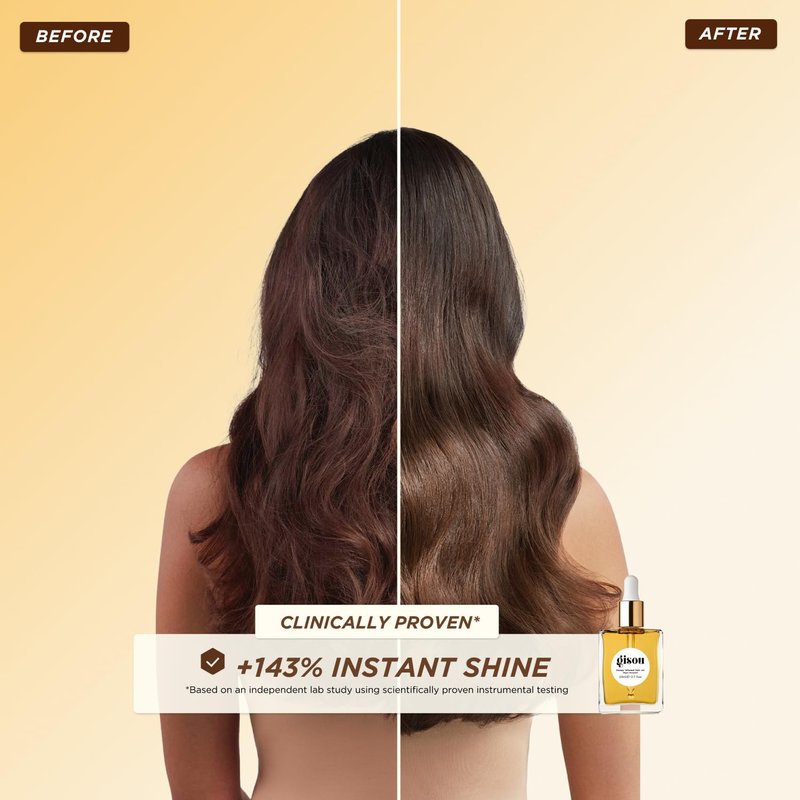 Gisou Honey Gloss Duo – Honey Infused Hair Oil & Lip Oil for Long-Lasting Hydration & Shine
